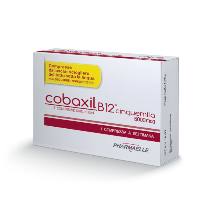 Cobaxil B12 Five Thousand 5000 mcg PharmaElle 5 sublinguale Tabletten