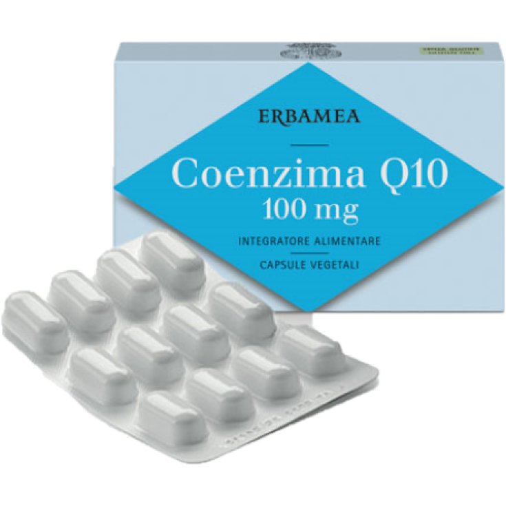 Coenzym Q10 100mg Erbamea 24 Kapseln