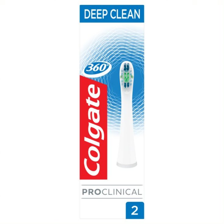 Colgate® ProClinical Deep Clean 2 Ersatzköpfe