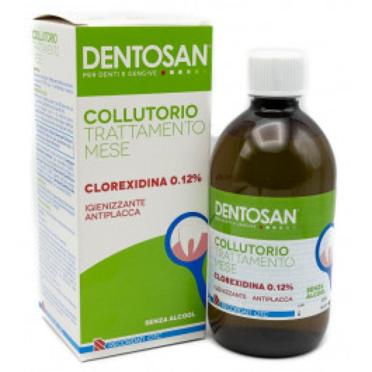 Mundwasser Chlorhexidin 0,12% Dentosan® Recordati OTC 500ml