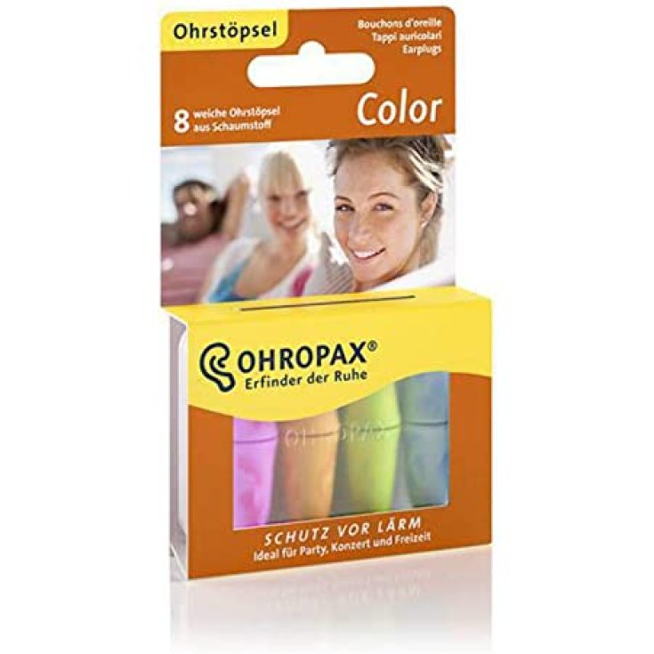Farbe Ohropax 8 Ohrstöpsel