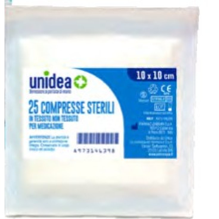 UNIDEA TNT GAUZE TABLETTEN 10x10cm 25 Tabletten