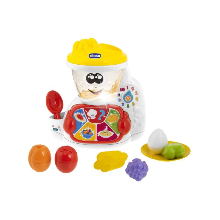 Cooky The Food Processor Zweisprachig ABC CHICCO 18 Monate - 4 Jahre