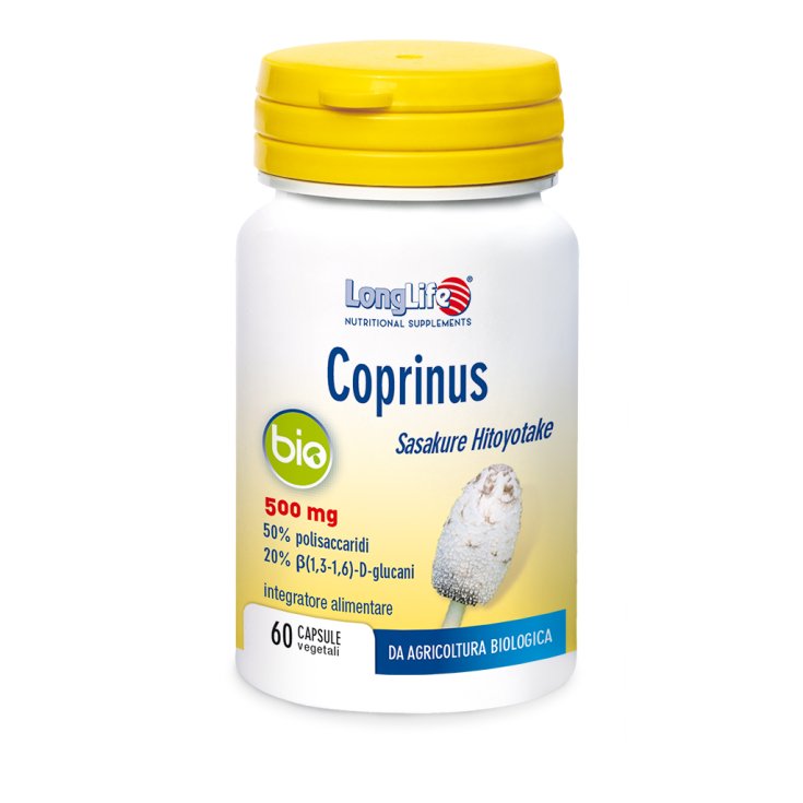 Coprinus Bio 500 mg LongLife 60 vegetarische Kapseln