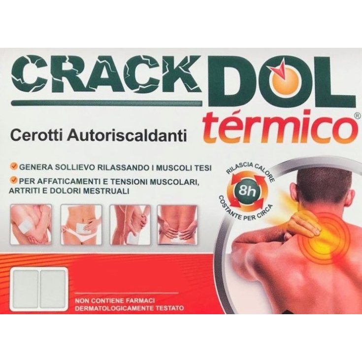 CrackDOL® Thermal ShedirPharma® 3 selbsterwärmende Pflaster