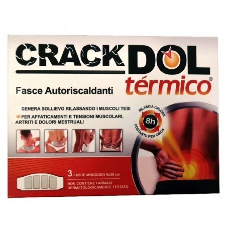 CrackDOL® Thermal ShedirPharma® 3 selbstheizende Bänder