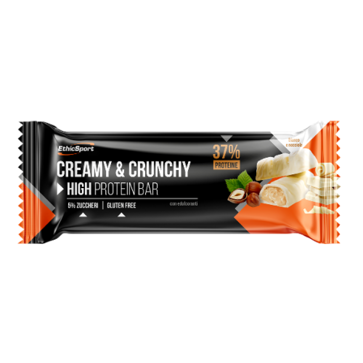 Creamy & Crunchy Weiß und Haselnuss EthicSport 30g