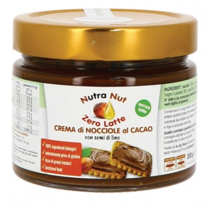 Nutra Nut Zero Milk Kakao-Haselnuss-Creme 300g