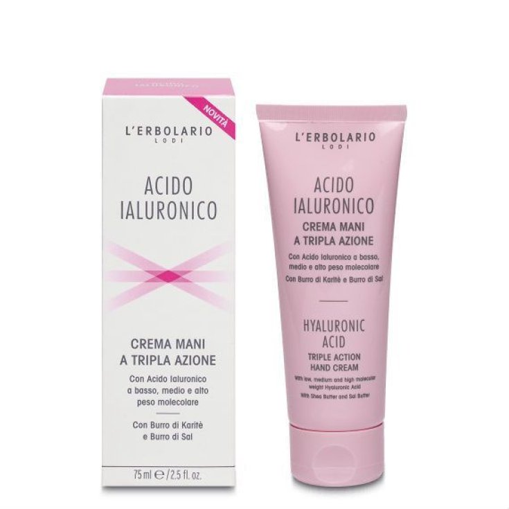 L'Erbolario Handcreme mit Hyaluronsäure 75ml