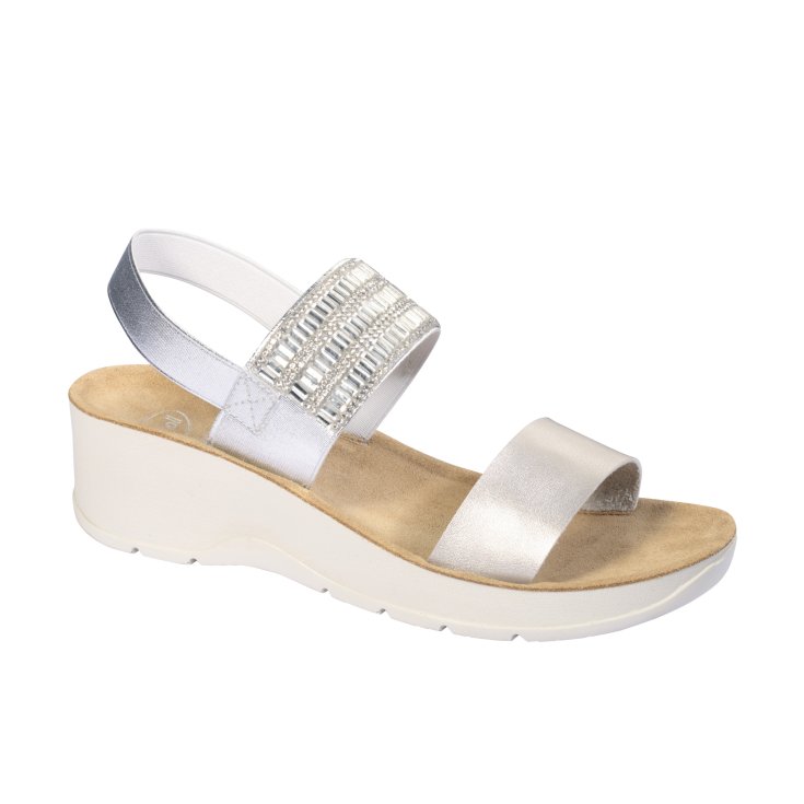 Cristina Scholl® Silver Memory Cushion® Sandale für Damen, Größe 38