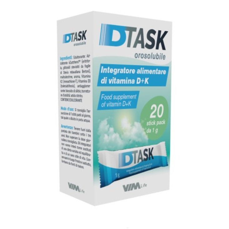 D-Task Orolösliches VimLife 20 StickPack