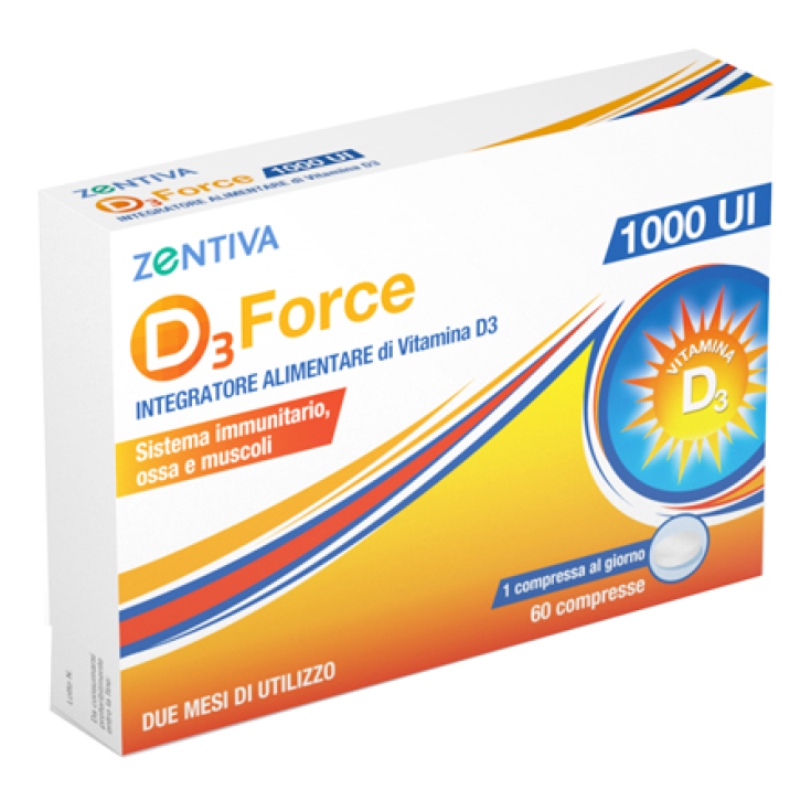 D3 Force 1000 IE Zentiva 60 Tabletten
