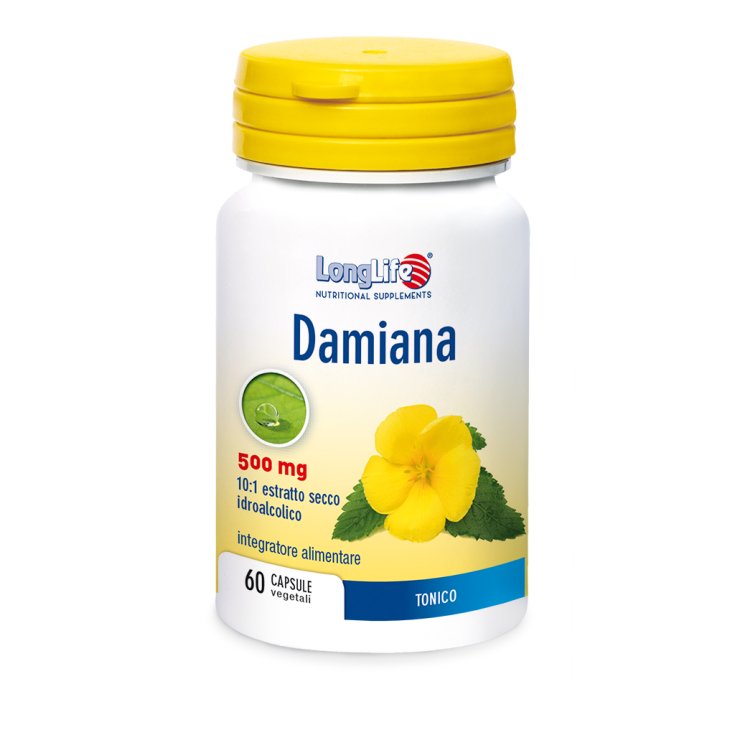 Damiana 500mg LongLife 60 Kapseln