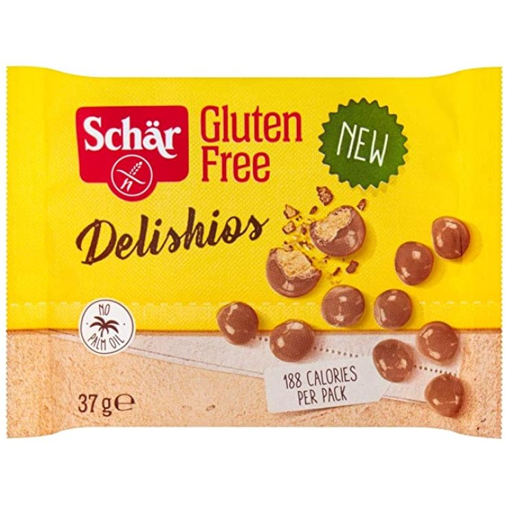 Dr. Schar Delishios Bolas Schokolade Con Leche 37g