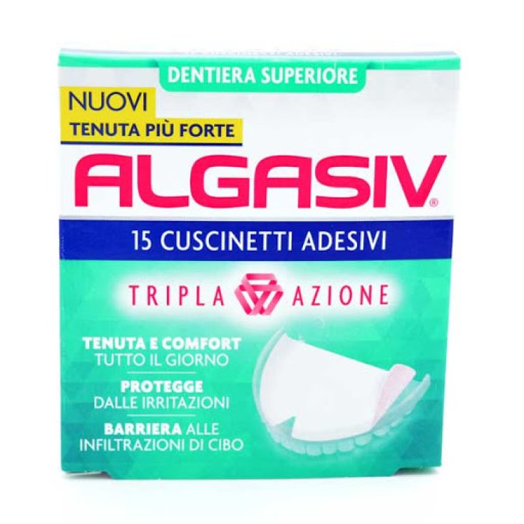 Algasiv® Triple Action Superior Prothese 15 Klebepads