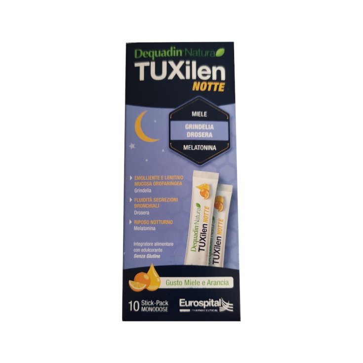 Dequadin Natura Tuxilen Night Eurospital 10x10ml