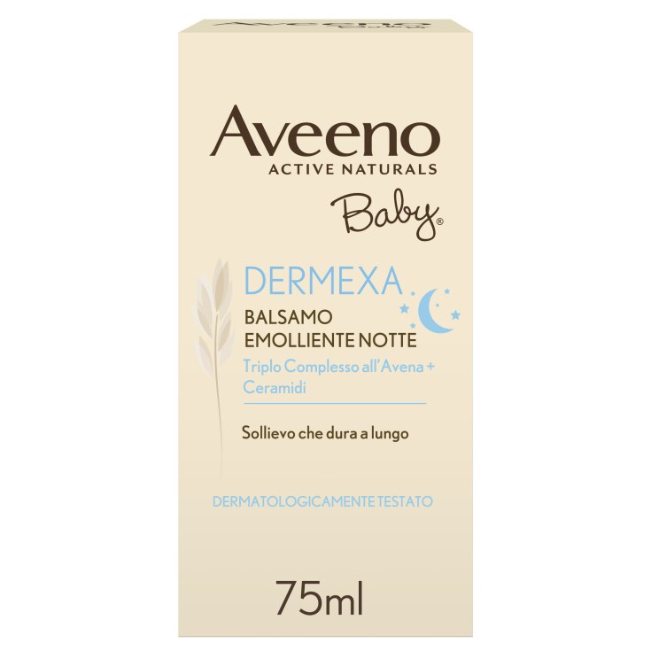 DERMEXA Aveeno Baby Weichmachender Nachtbalsam 75ml