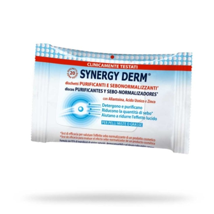 Synergy Derm Reinigungsscheiben 20 Stück