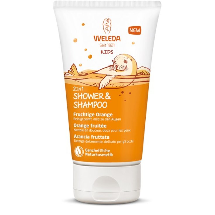 Weleda Cos Shampoo und Duschgel Naranja Frutal 150ml