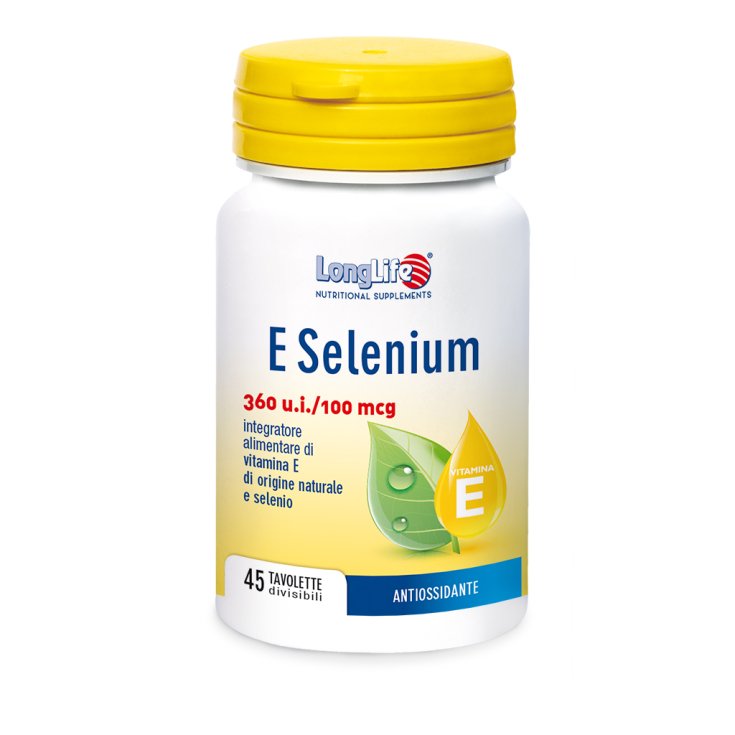 E Selenium 360 ui LongLife 45 teilbare Tabletten
