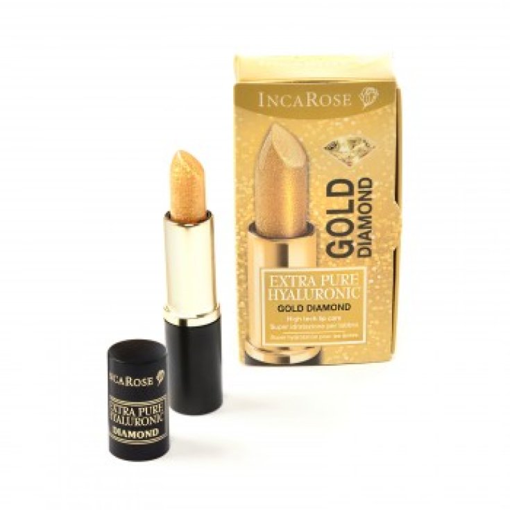 IncaRose Extra Pure Hyaluronic Gold Diamond Lipstick-Behandlung