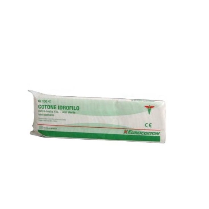 Eurocotton extra hydrophile Baumwolle India Pharma Care 100g