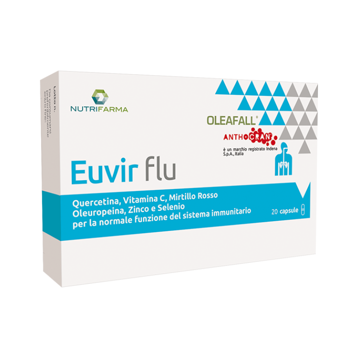 Euvir flu NutriFarma von Aqua Viva 20 Kapseln