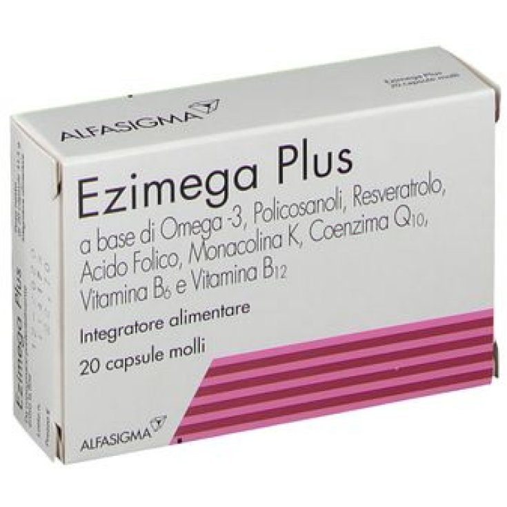 Ezimega Plus Alfasigma 20 Weichkapseln
