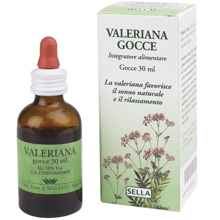 Sella Valeriana Officinale Nahrungsergänzungsmittel in Tropfen 30ml