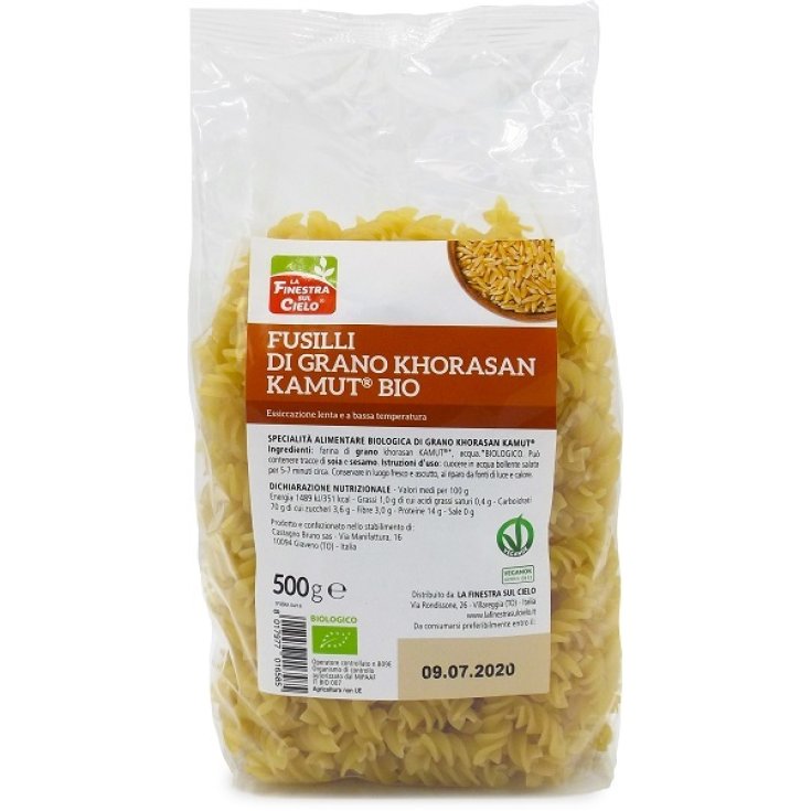 Bio Dinkel Fusilli 500g