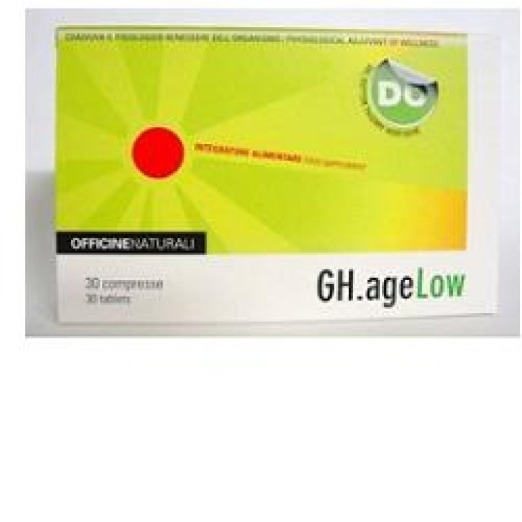 Officine Naturali Gh.Age Low Nahrungsergänzungsmittel 30 Tabletten 850mg