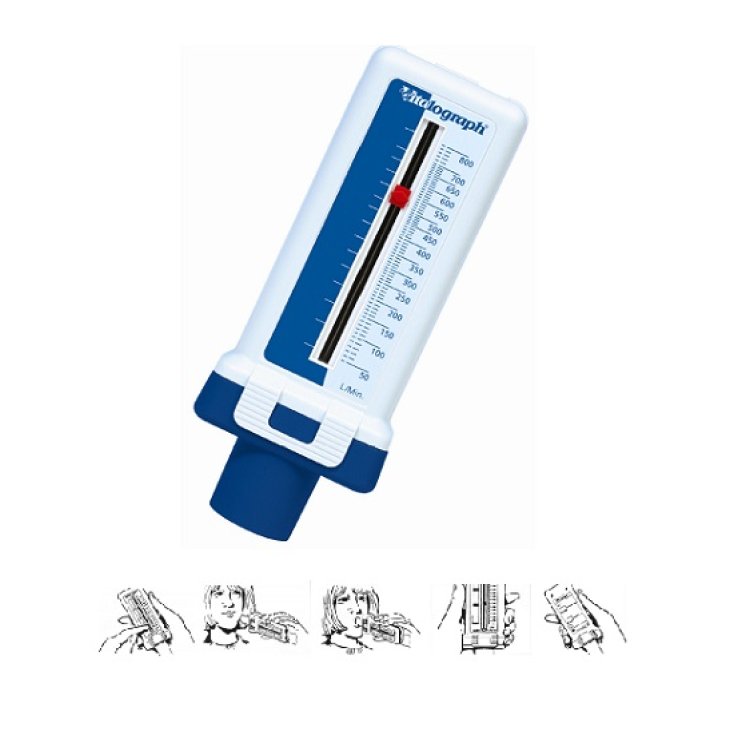 Peak-Flow-Meter-Anzeige