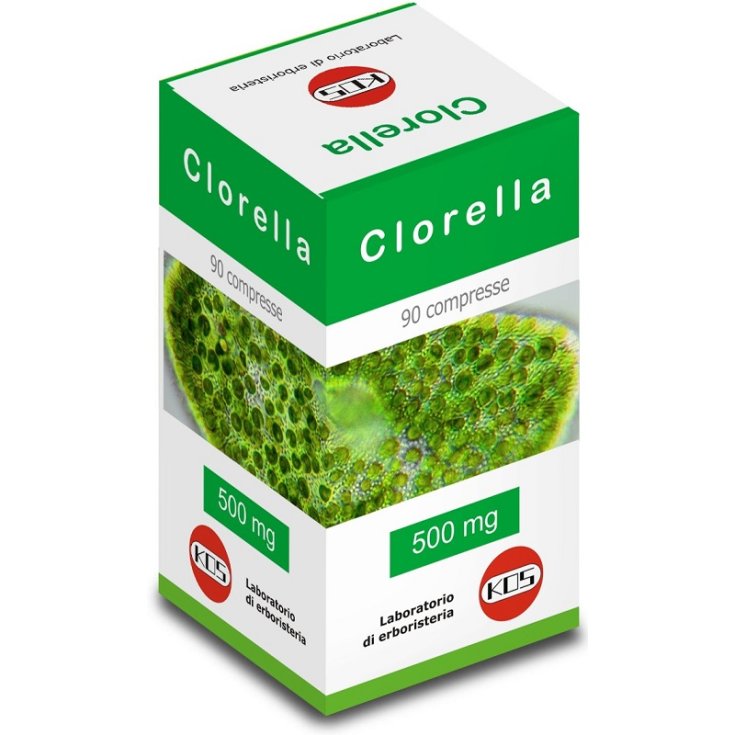 Kos Chlorella Nahrungsergänzungsmittel 90 Tabletten