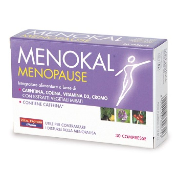 Menokal Menopause Nahrungsergänzungsmittel 30 Tabletten