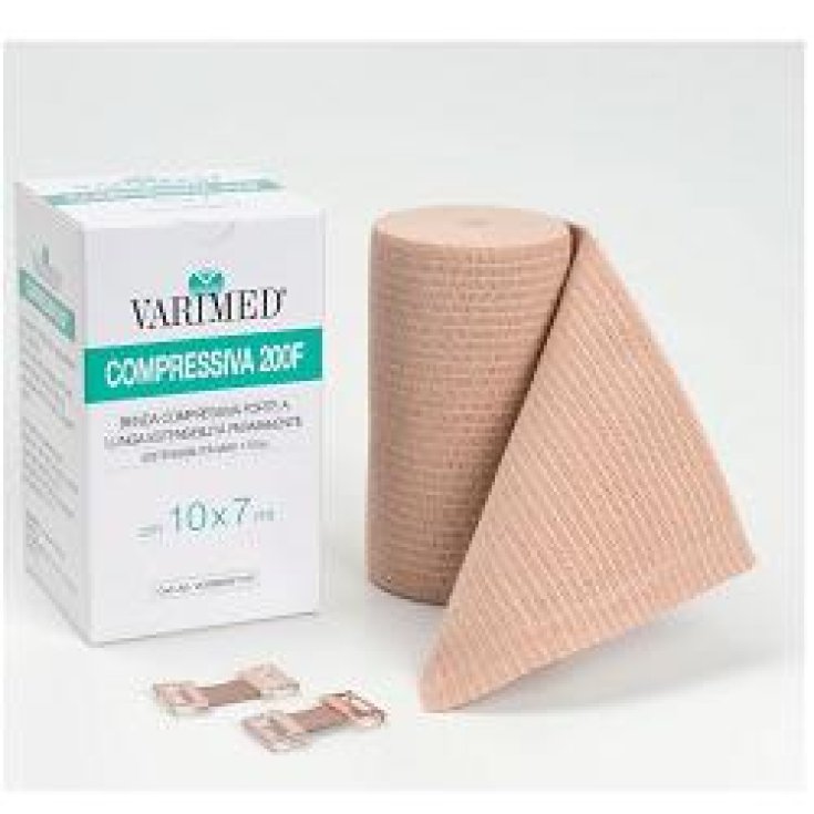 Varimed Kompressionsbandage 200F Stark elastisch Maße 12x700cm