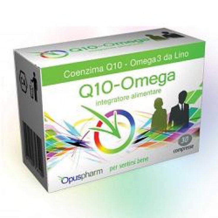 Opuspharm Q10 Omega Nahrungsergänzungsmittel 30 Tabletten
