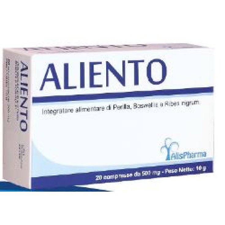 Alispharma Aliento Nahrungsergänzungsmittel 20 Tabletten