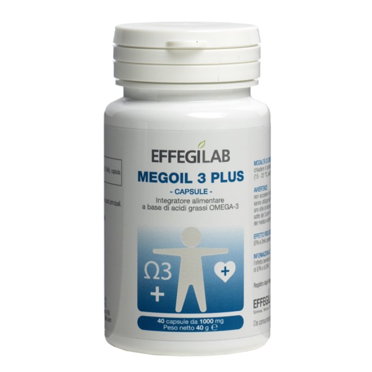 Megoil3 Plus Nahrungsergänzungsmittel 40 Kapseln
