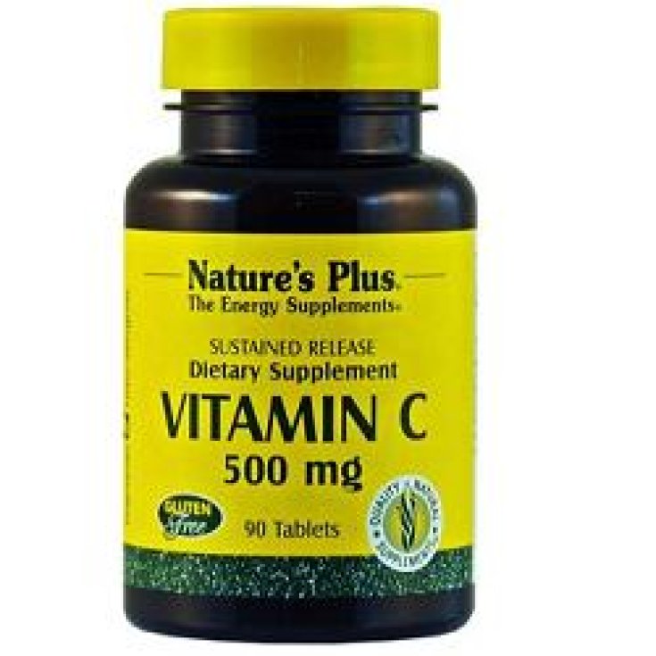 Nature's Plus Vitamin C 500 Nahrungsergänzungsmittel mit langsamer Freisetzung 90 Tabletten