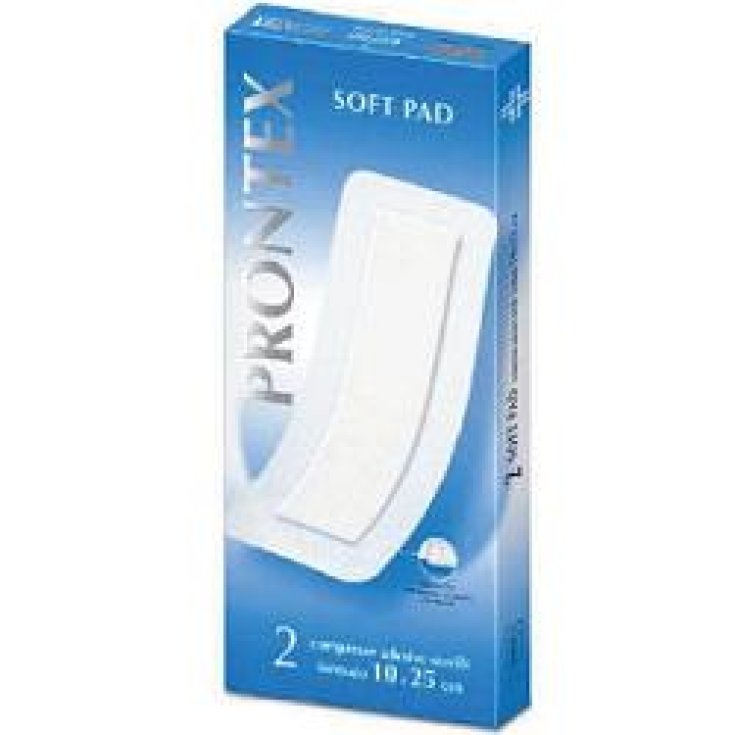 Safety Prontex Soft Pad Gaze 10x25cm 2Garze