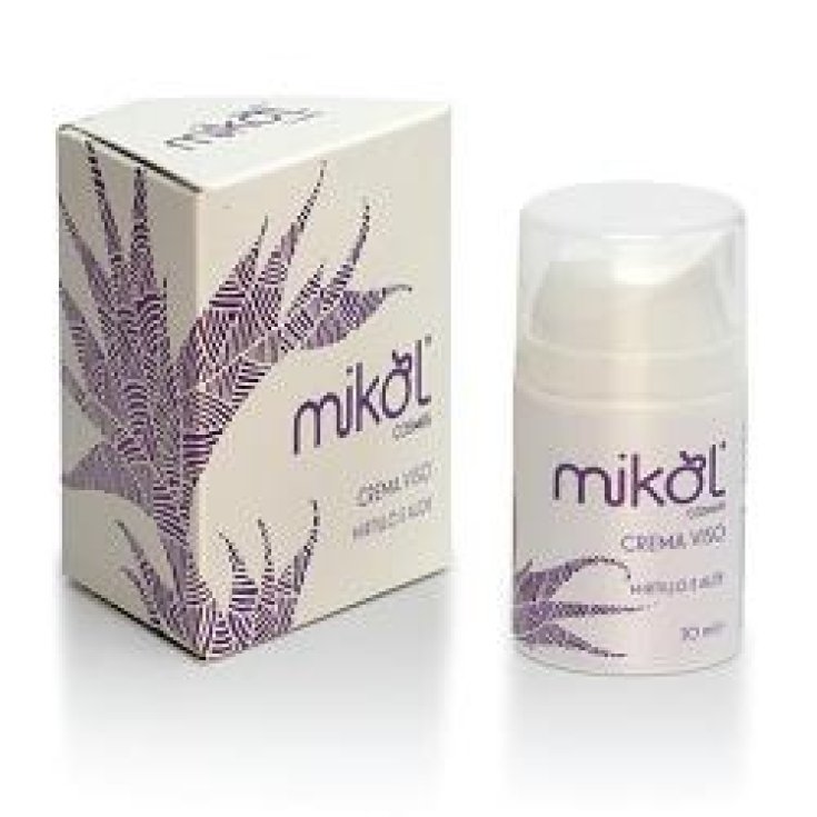 Mikol Cosmetics Feuchtigkeitsspendende Gesichtscreme mit Heidelbeere / Aloe 50ml