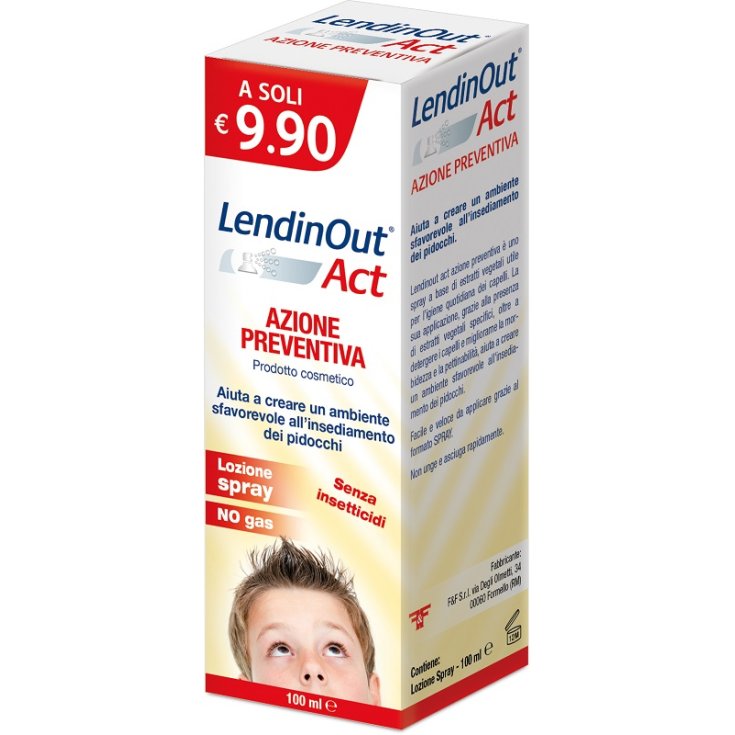 LendinOut Act Vorbeugendes Läusespray 100ml