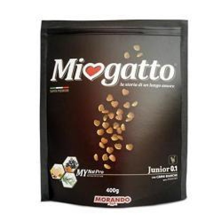 Morando Miogatto Junior 0,1 Knuspriges weißes Fleisch 400g