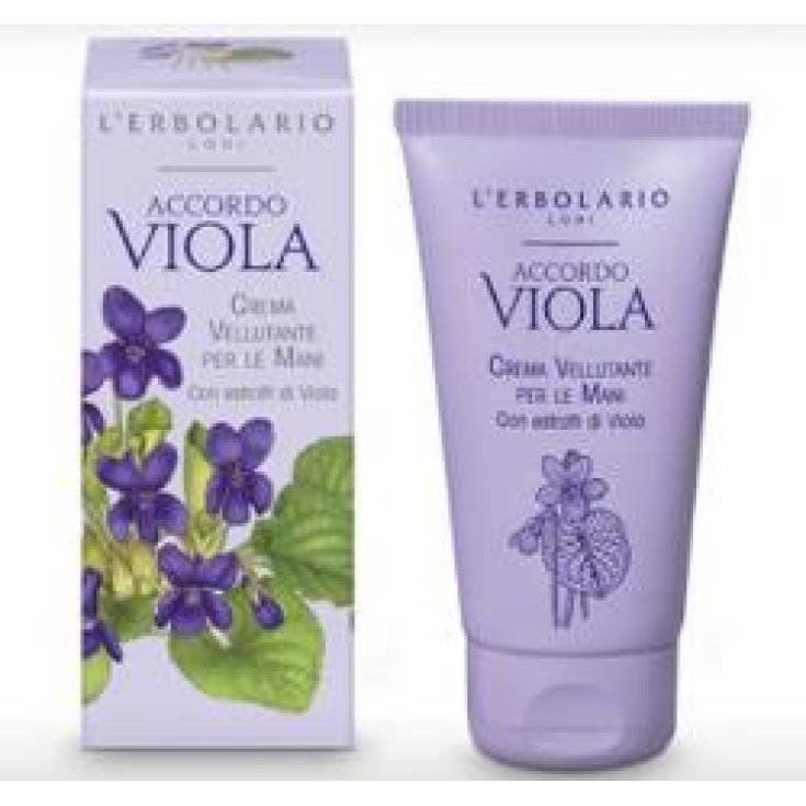 L'Erbolario Accordo Viola samtige Handcreme 75ml