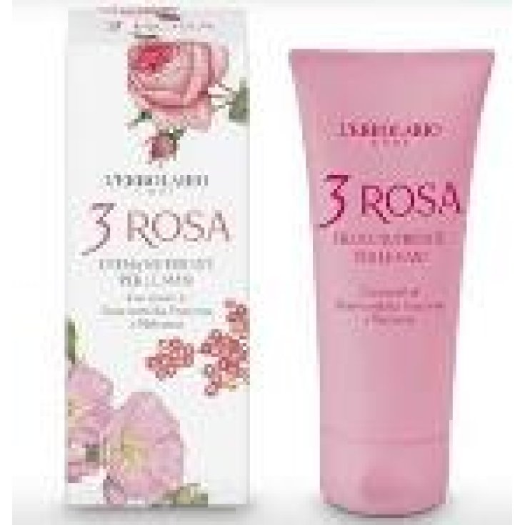 L'Erbolario 3 Rosa Nährende Handcreme 75ml