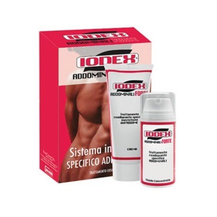 Iodex Strong Abdominal Specific Treatment Bauchschmerzen Duopack Creme 200ml + Fluid 100ml