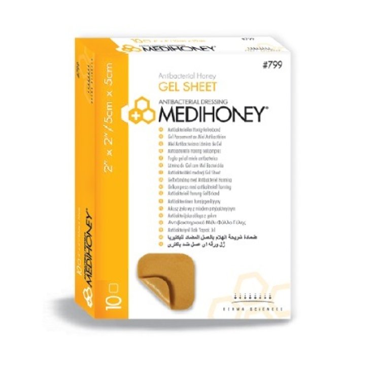 Medihoney Gel-Blatt-Kleider 5x5cm