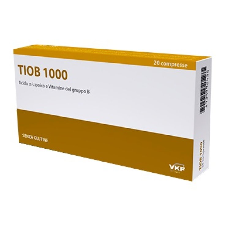 Med Farmaceutici Tiob 1000 Nahrungsergänzungsmittel 20 Tabletten