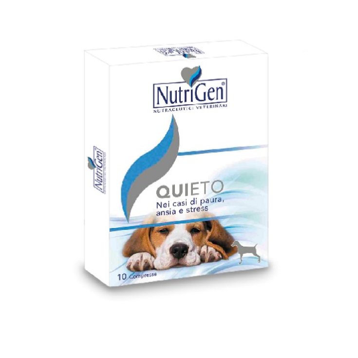 Nutrigen Quieto Nahrungsergänzungsmittel für Hunde 10 Tabletten