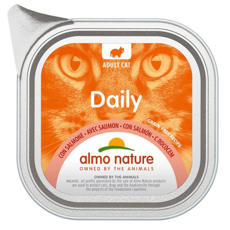 Almo Nature Tagesmenü Adult Cats Salmon Taste 100g